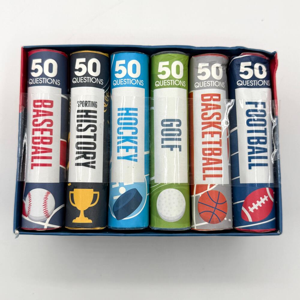 Sports‎ Trivia Library 300 Question Card Game Set Professor Puzzle 2021